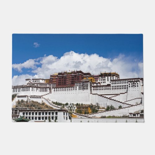 Potala palace in Lhasa _ Tibet Doormat