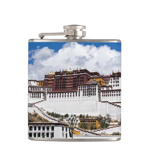 Potala palace in Lhasa _ Tibet Flask
