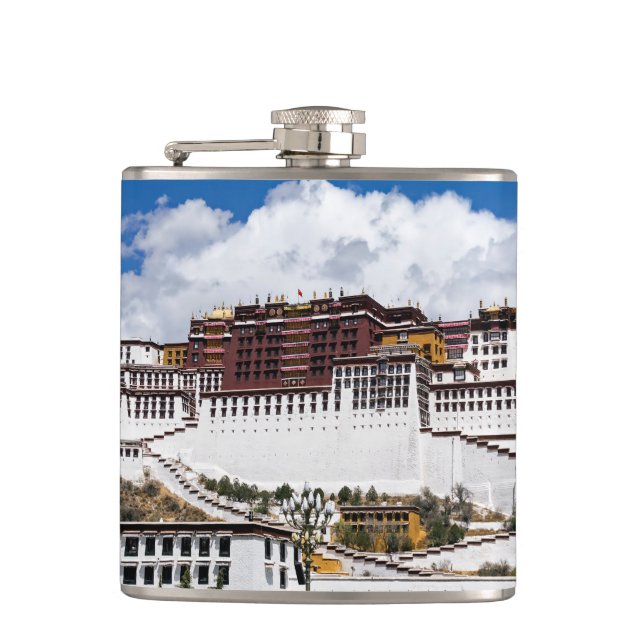 Potala palace in Lhasa - Tibet Flask (Front)