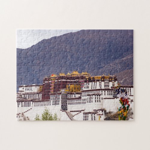 Potala palace in Lhasa _ Tibet Jigsaw Puzzle