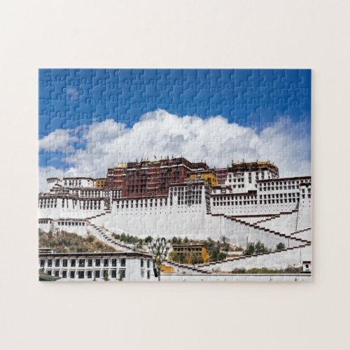 Potala palace in Lhasa _ Tibet Jigsaw Puzzle