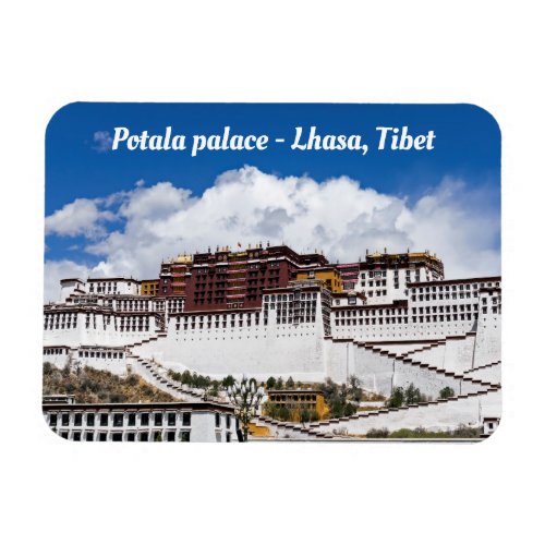 Potala palace in Lhasa _ Tibet Magnet