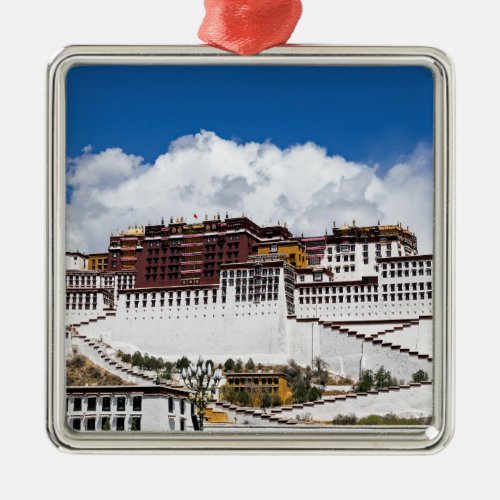 Potala palace in Lhasa _ Tibet Metal Ornament