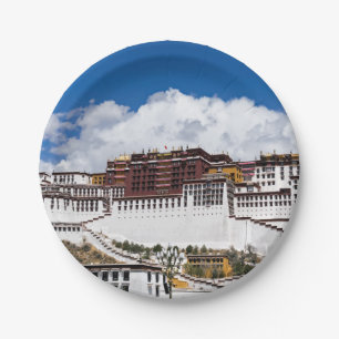 Potala palace in Lhasa - Tibet Paper Plates