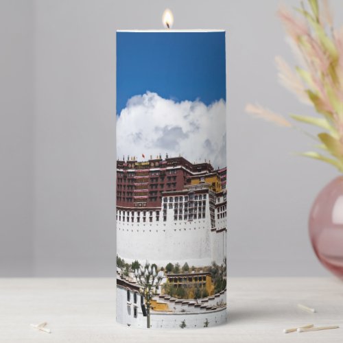 Potala palace in Lhasa _ Tibet Pillar Candle