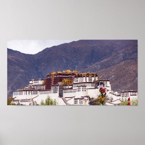 Potala palace in Lhasa _ Tibet Poster