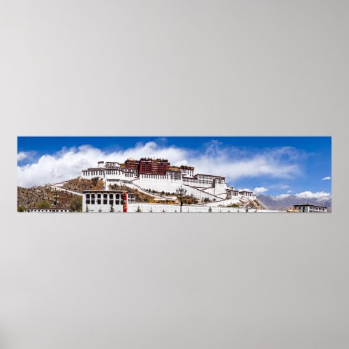 Potala palace in Lhasa _ Tibet Poster