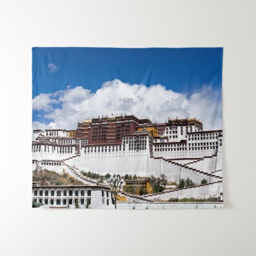 Potala palace in Lhasa _ Tibet Tapestry