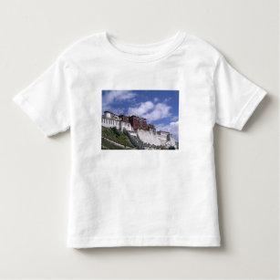 Potala Palace on mountain the home of the Dalai Toddler T-shirt
