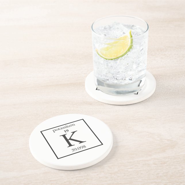 Potassium Drink Coaster (Side)