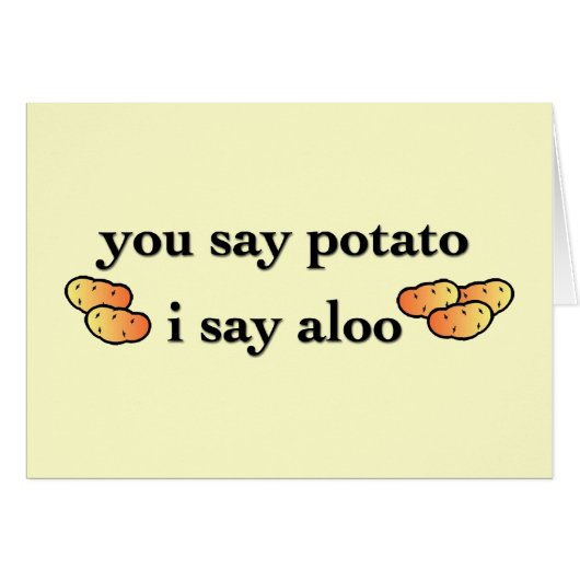 Potato Aloo (Front Horizontal)