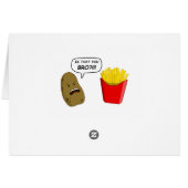 potato and fries cards (Back Horizontal)
