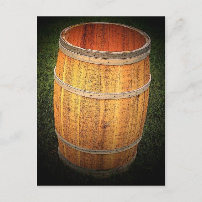 Potato Barrel Postcard (Front)