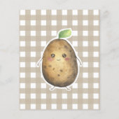 Potato birthday time capsule message (Back)