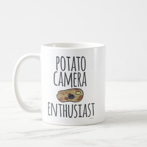 Potato Camera Enthusiast Goofy Photography Humor Coffee Mug