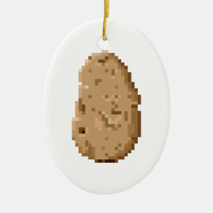 Potato Ceramic Ornament
