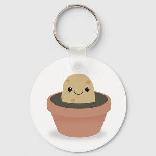 Potato Character Keychain