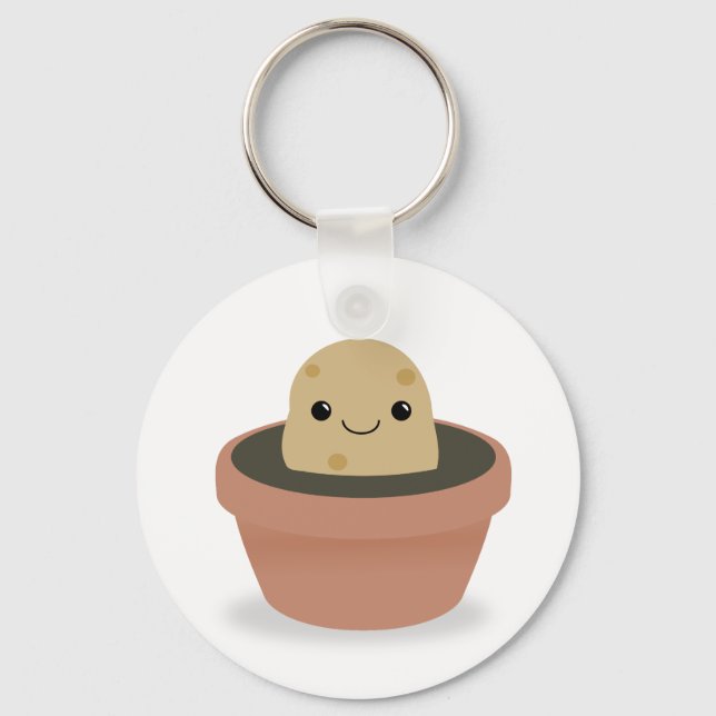 Potato Character Keychain (Front)
