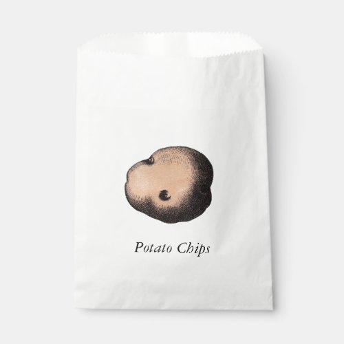 Potato Chip Favor Bag