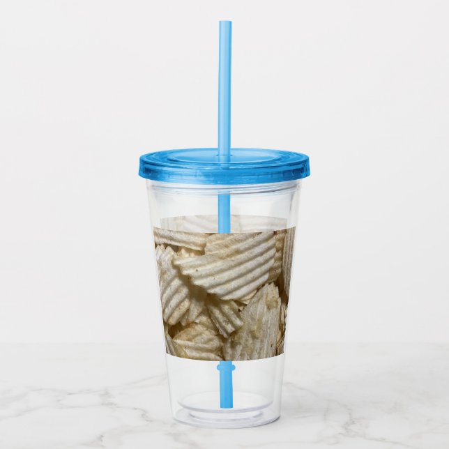 Potato Chips Acrylic Tumbler (Front)