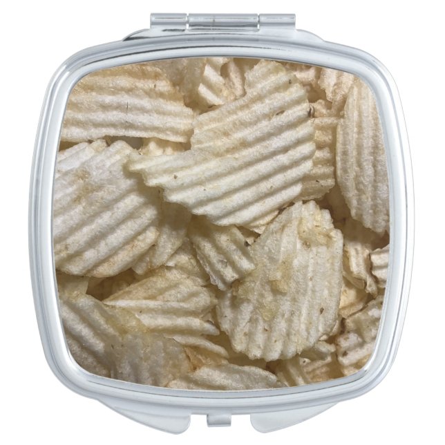 Potato Chips Compact Mirror (Front)