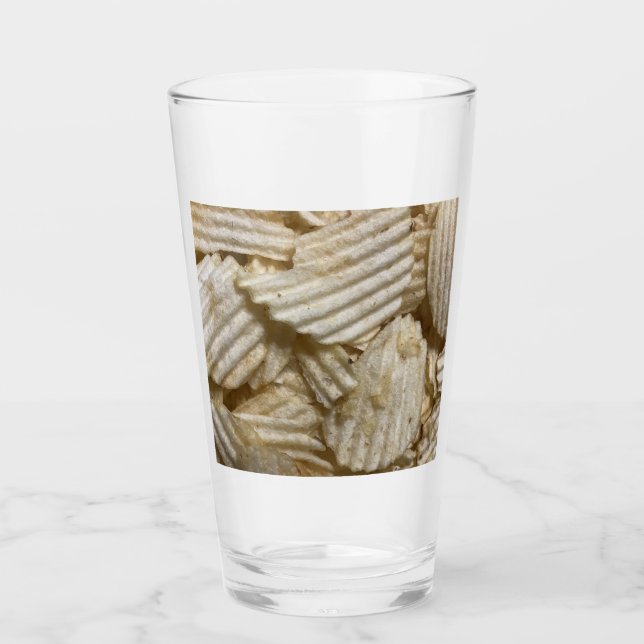 Potato Chips Glass (Front)