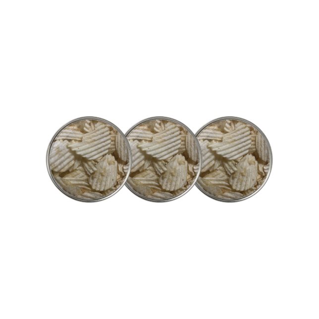 Potato Chips Golf Ball Marker (3 Up)
