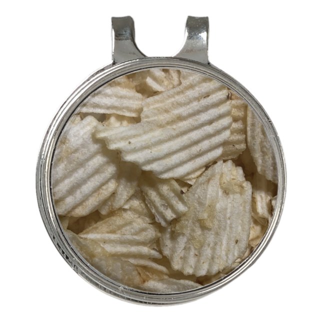 Potato Chips Golf Hat Clip (Front)