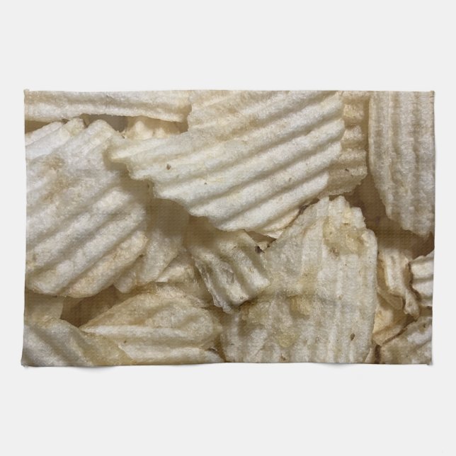 Potato Chips Kitchen Towel (Horizontal)