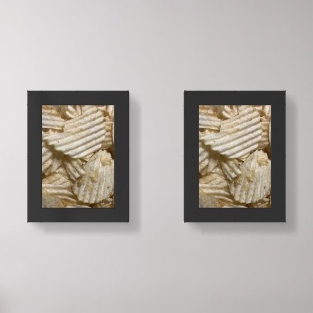 Potato Chips Wall Art Sets (Front)