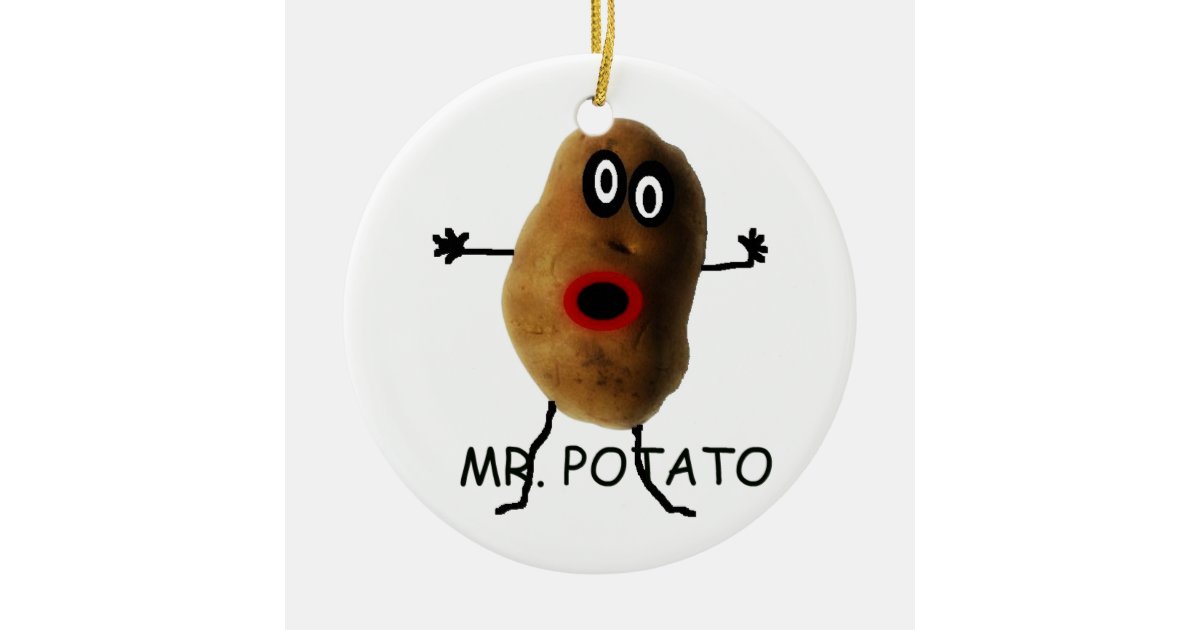 Potato Christmas Ornament Zazzle