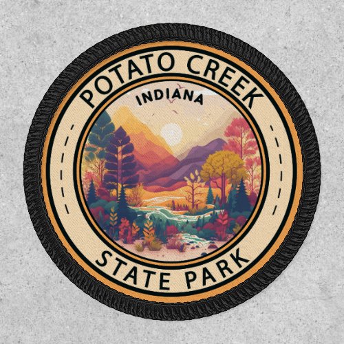 Potato Creek State Park Indiana Emblem Patch