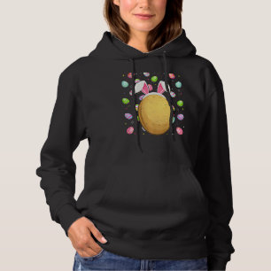 Potato  Easter Egg Funny Potato Easter Sunday Hoodie