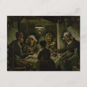 Potato Eaters by Vincent Van Gogh Postcard