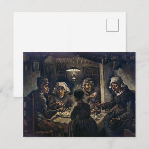 Potato Eaters Van Gogh Postcard