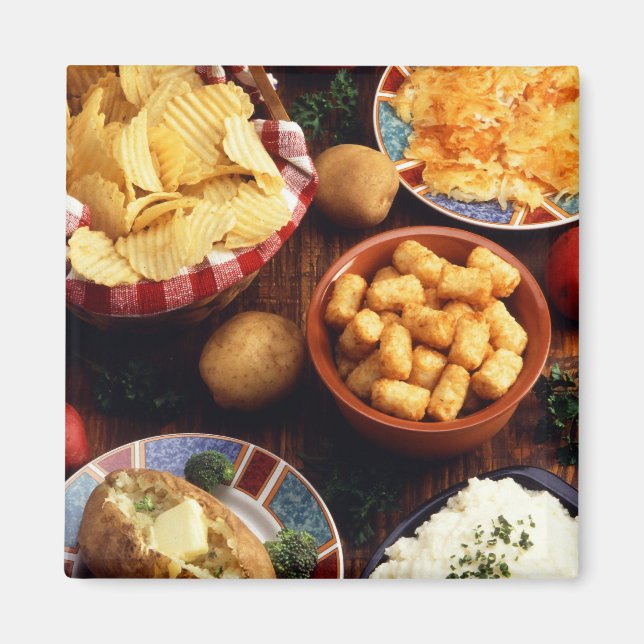 Potato Foods Magnet (Front)