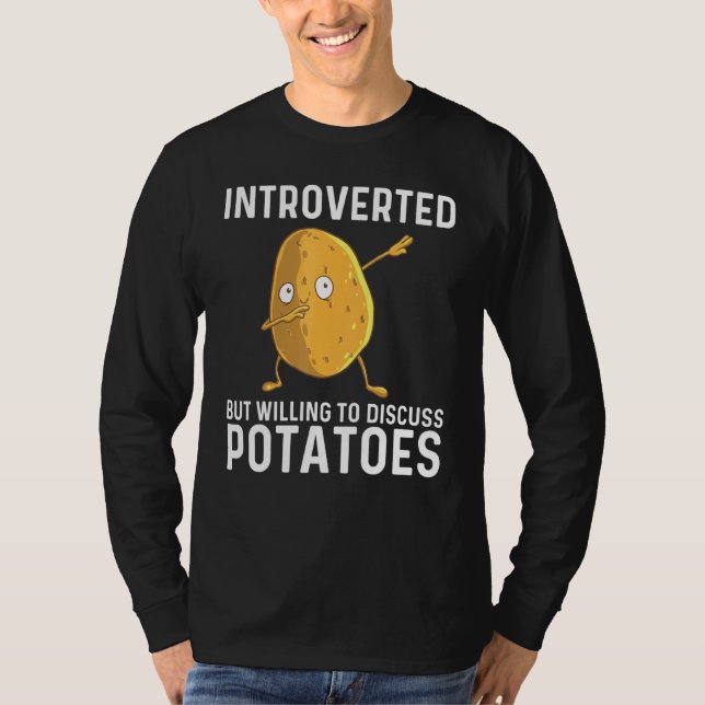 Potato For Men Women Vegetable Root Crop Plant  5 T-Shirt (Front)