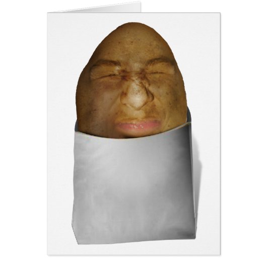 Potato Frown Cards (Front)