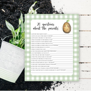 Potato - games - 20 questions about the parents