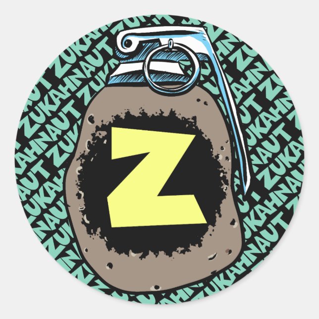 Potato Grenade logo Stickers (Front)