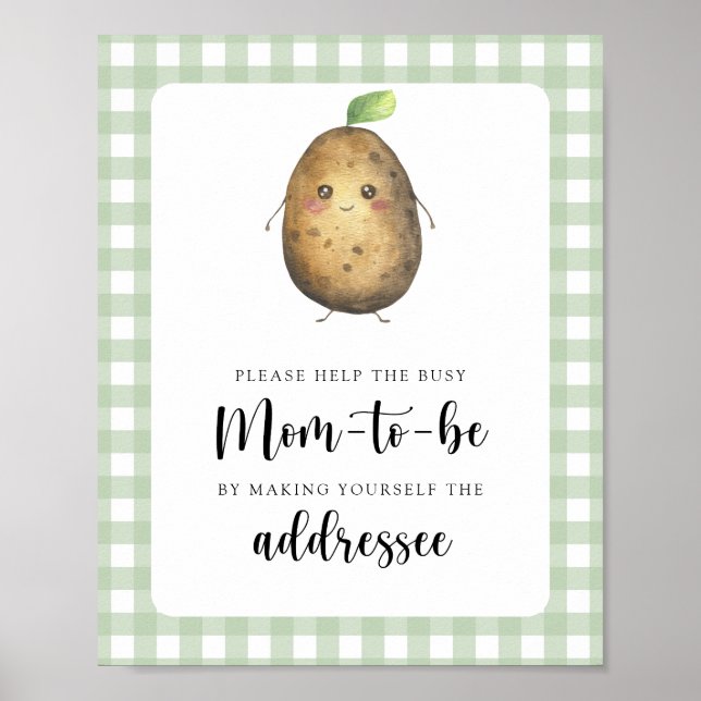 Potato - Help the Busy Mom-to-Be Poster (Front)