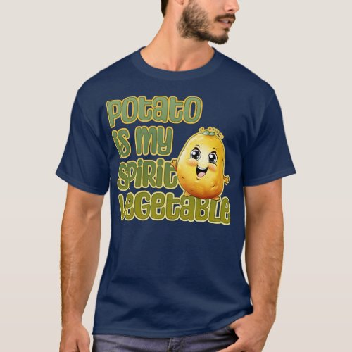 Potato is My Spirit Vegetable T_Shirt
