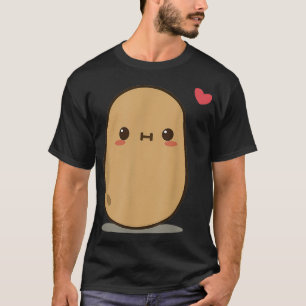 Potato Love heart Gift Boys Men Women T-Shirt