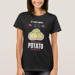 Potato Lover Funny My Spirit Animal Is A Potato T-shirt at Zazzle
