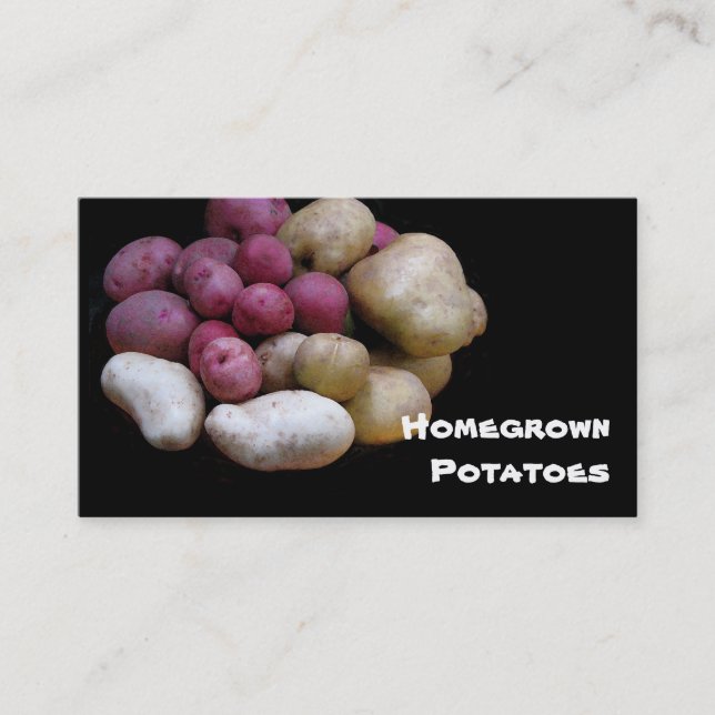 Potato Market Business Card (Front)