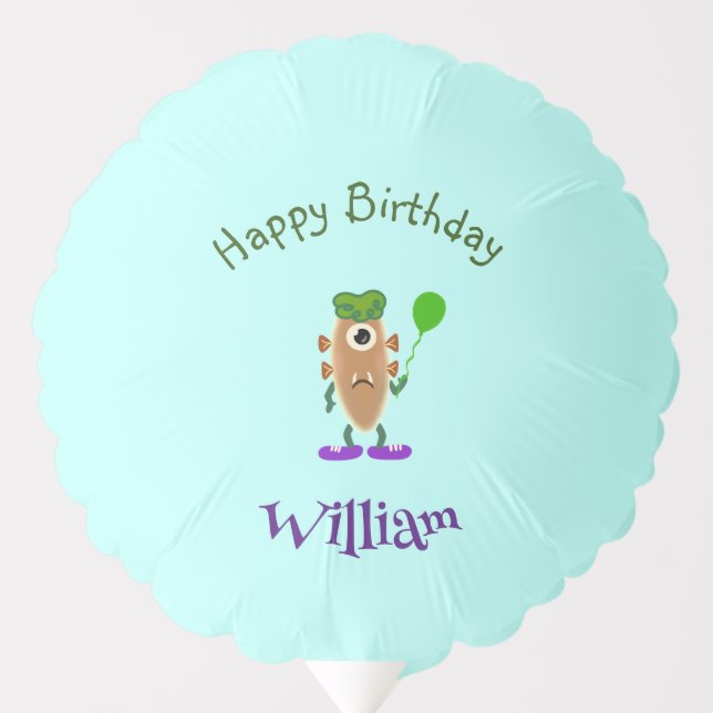 Potato monster balloon (Front)