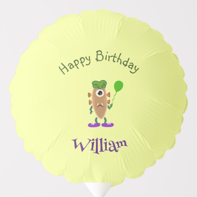 Potato monster balloon (Front)