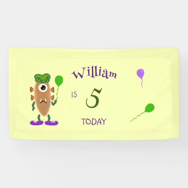 Potato monster banner (Horizontal)