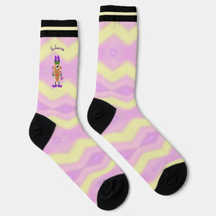 Potato monster socks