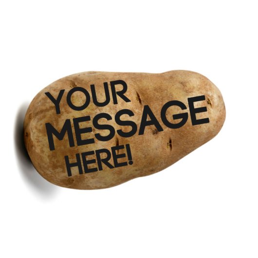 Potato Parcel - Send a Message on a Potato! (Image 1)